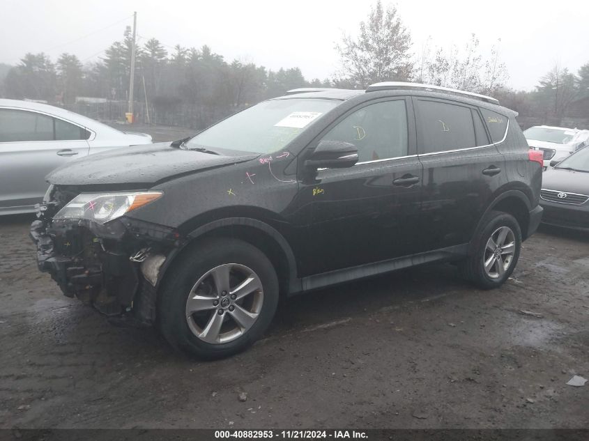 2015 Toyota Rav4 Xle VIN: 2T3RFREV1FW364673 Lot: 40882953