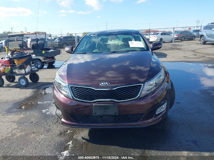 2015 Kia Optima Ex VIN: 5XXGN4A74FG491778 Lot: 40882970