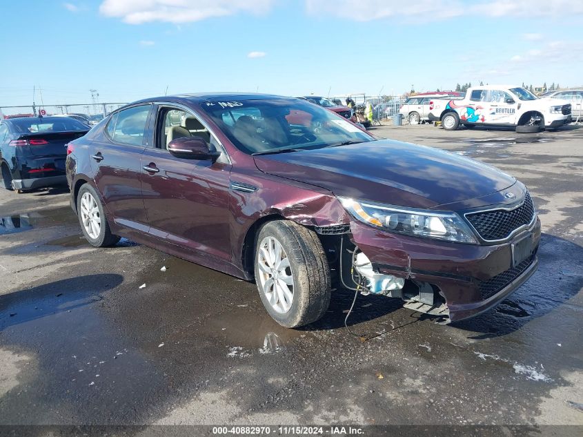 VIN 5XXGN4A74FG491778 2015 KIA OPTIMA no.1