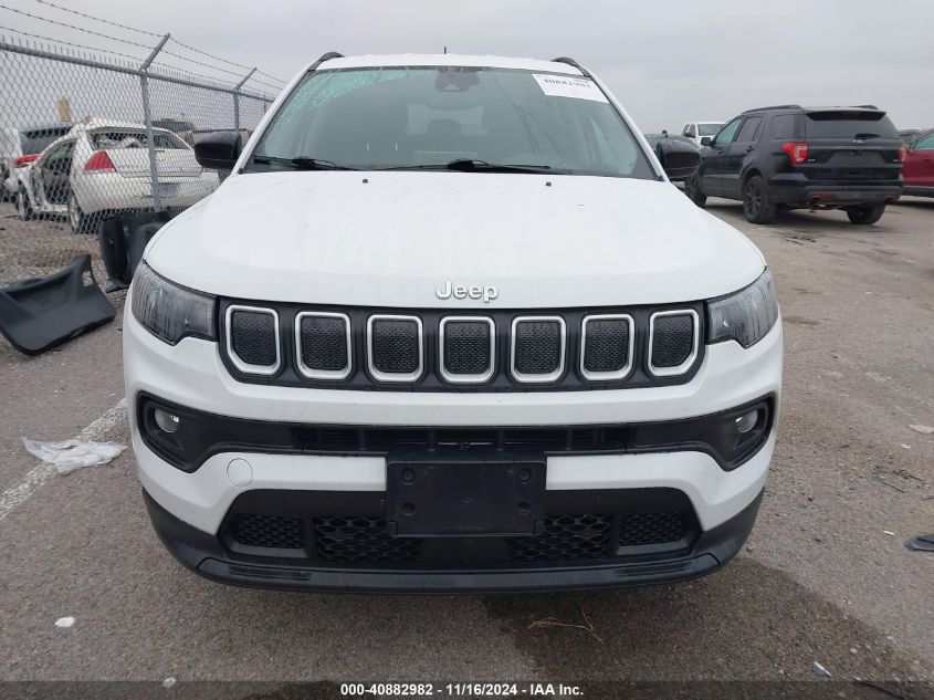 2022 Jeep Compass Latitude 4X4 VIN: 3C4NJDBB8NT154605 Lot: 40882982