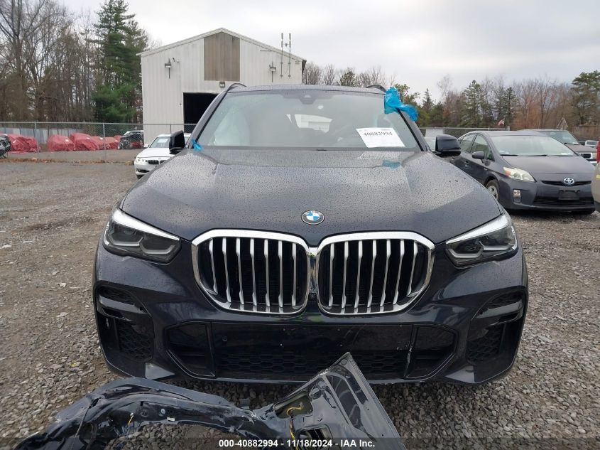 2022 BMW X5 xDrive40I VIN: 5UXCR6C0XN9K63454 Lot: 40882994