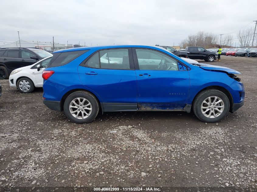 2019 Chevrolet Equinox Ls VIN: 3GNAXHEV2KS582656 Lot: 40882999