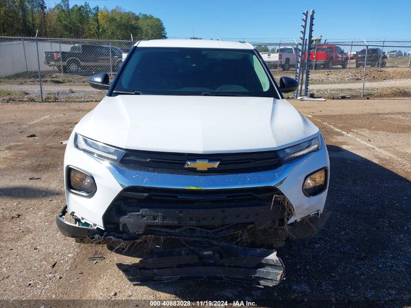 2021 Chevrolet Trailblazer Fwd Ls VIN: KL79MMS23MB160222 Lot: 40883028