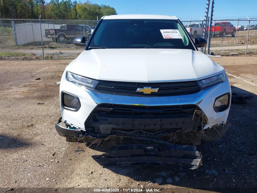 2021 Chevrolet Trailblazer Fwd Ls VIN: KL79MMS23MB160222 Lot: 40883028