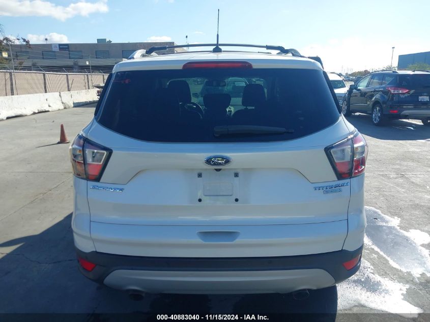 2017 Ford Escape Titanium VIN: 1FMCU0J93HUA14828 Lot: 40883040