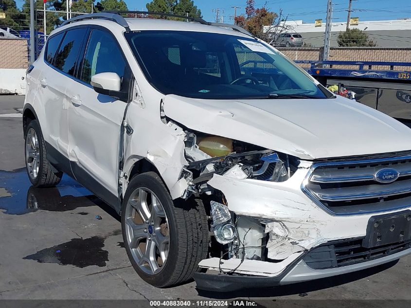 2017 FORD ESCAPE TITANIUM - 1FMCU0J93HUA14828