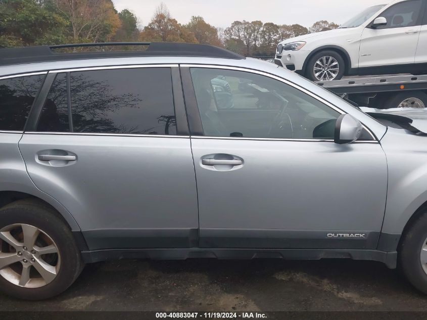 2013 Subaru Outback 2.5I Limited VIN: 4S4BRCKC6D3287612 Lot: 40883047