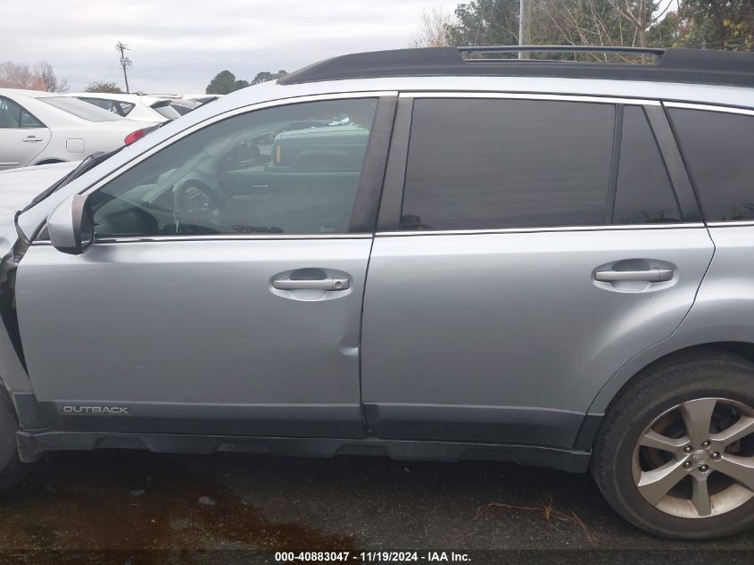 2013 Subaru Outback 2.5I Limited VIN: 4S4BRCKC6D3287612 Lot: 40883047