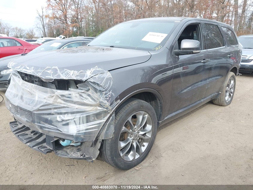 VIN 1C4RDJDG4KC780143 2019 DODGE DURANGO GT PLUS AWD