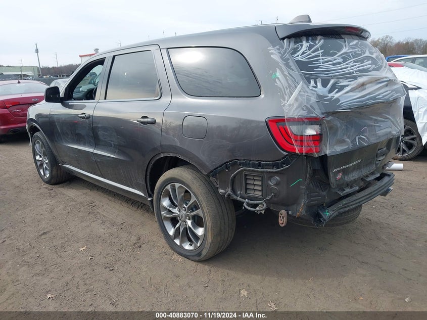 VIN 1C4RDJDG4KC780143 2019 DODGE DURANGO GT PLUS AWD