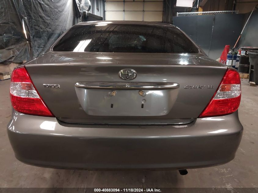 2004 Toyota Camry Le VIN: 4T1BE32K24U875097 Lot: 40883094