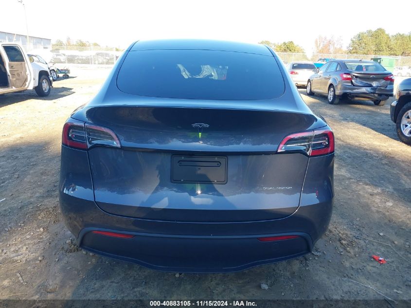 2023 Tesla Model Y Awd/Long Range Dual Motor All-Wheel Drive VIN: 7SAYGDEE5PA188729 Lot: 40883105