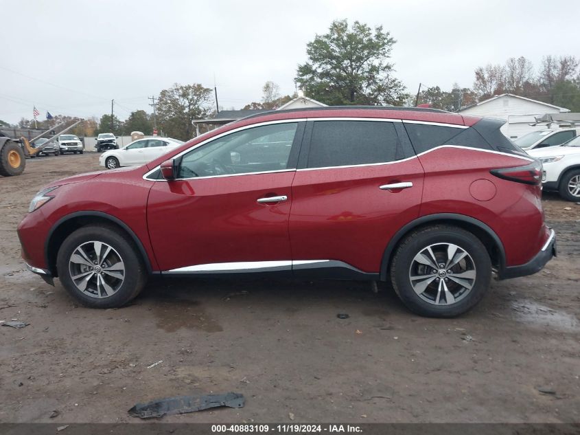 2020 Nissan Murano Sv Intelligent Awd VIN: 5N1AZ2BS2LN124567 Lot: 40883109