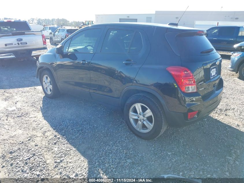 VIN KL7CJKSB1MB338163 2021 Chevrolet Trax, Fwd Ls no.3