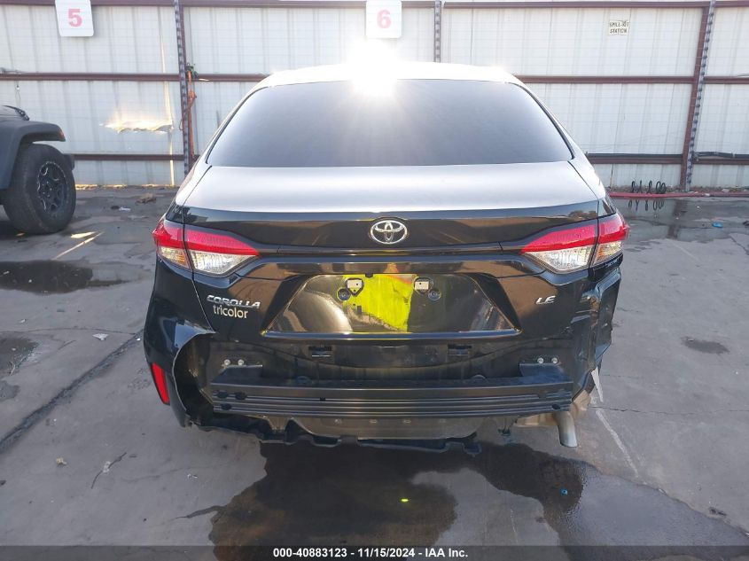 2022 Toyota Corolla Le VIN: 5YFEPMAE3NP342624 Lot: 40883123