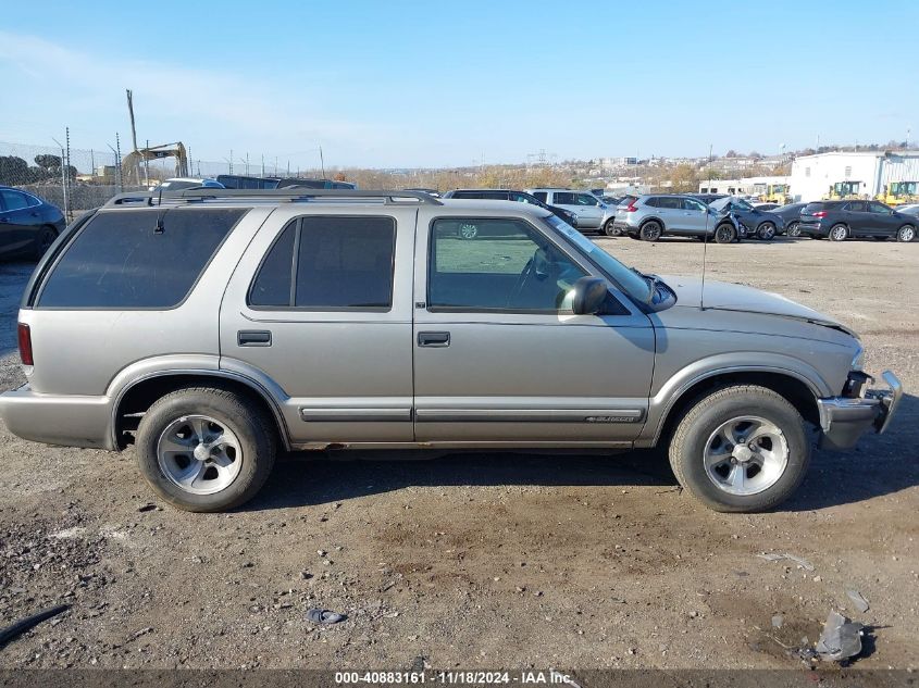 2001 Chevrolet Blazer Lt VIN: 1GNDT13W91K244709 Lot: 40883161