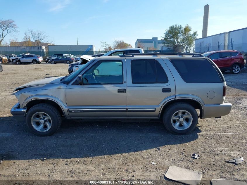 2001 Chevrolet Blazer Lt VIN: 1GNDT13W91K244709 Lot: 40883161