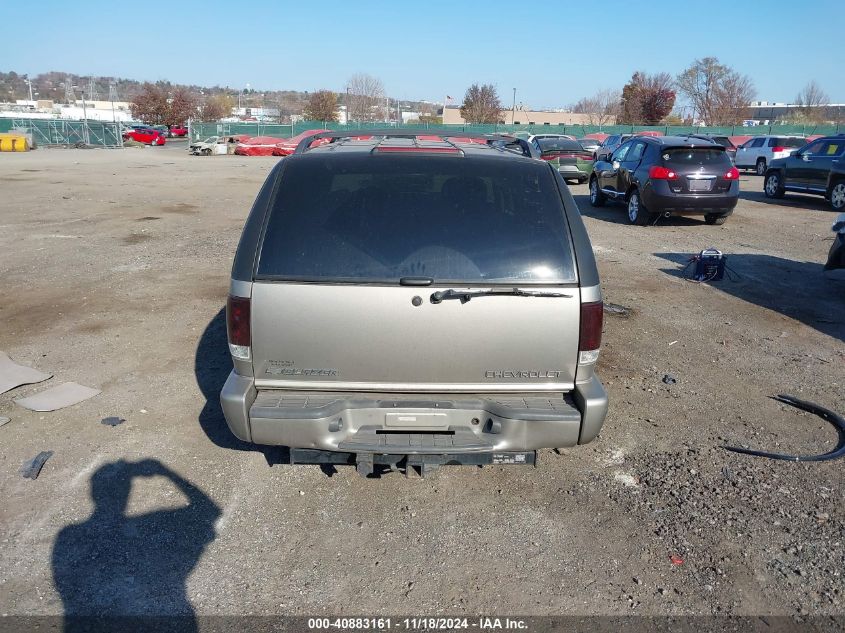 2001 Chevrolet Blazer Lt VIN: 1GNDT13W91K244709 Lot: 40883161