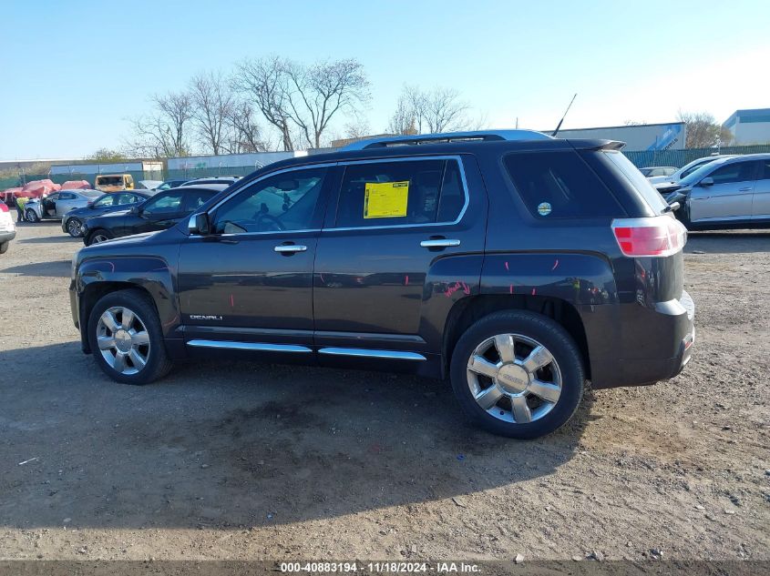 2013 GMC Terrain Denali VIN: 2GKFLZE30D6130130 Lot: 40883194