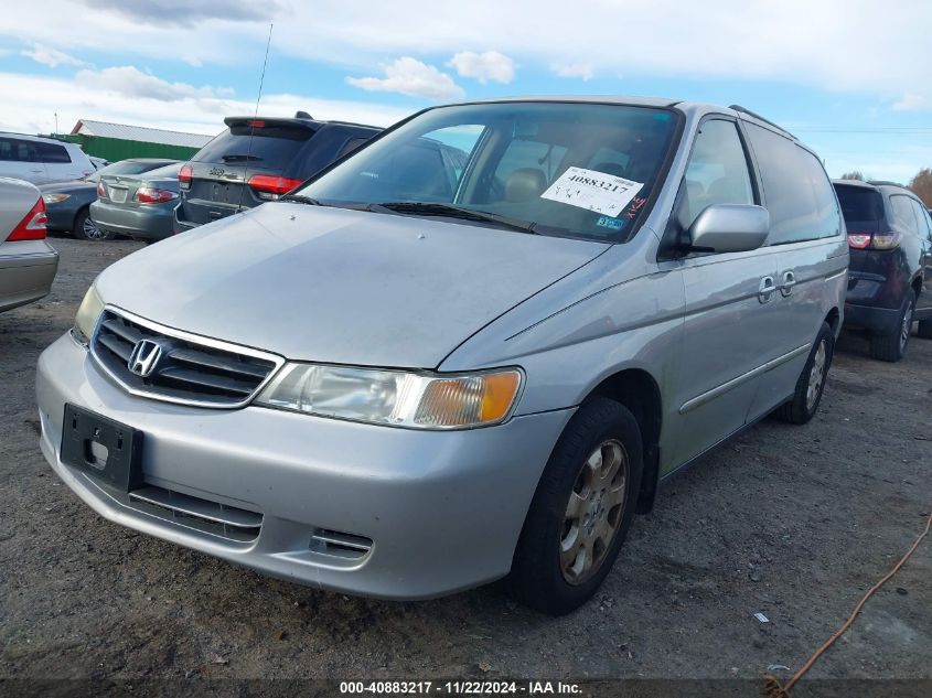 2002 Honda Odyssey Ex-L VIN: 5FNRL18952B050436 Lot: 40883217