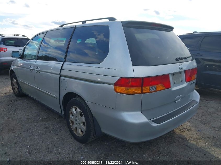 2002 Honda Odyssey Ex-L VIN: 5FNRL18952B050436 Lot: 40883217