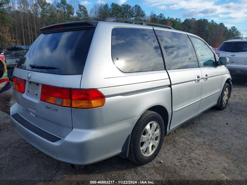 2002 Honda Odyssey Ex-L VIN: 5FNRL18952B050436 Lot: 40883217