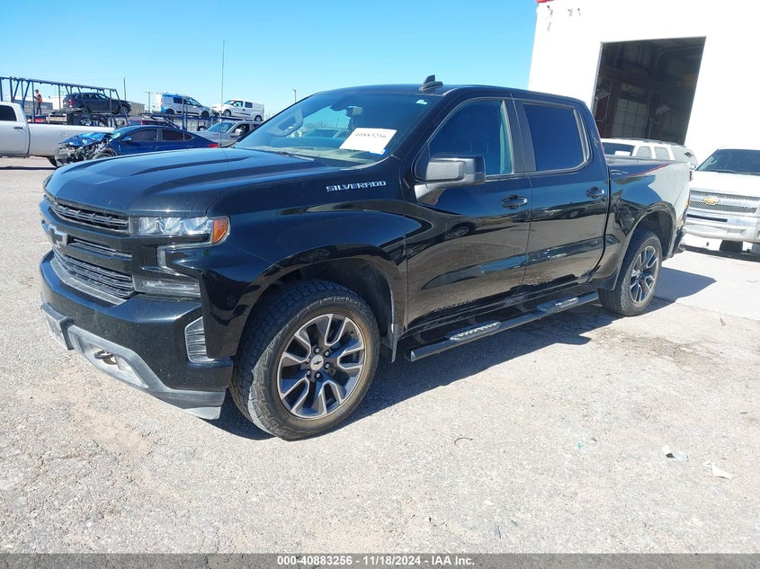 VIN 3GCPYEEK5LG132590 2020 CHEVROLET SILVERADO 1500 4WD  SHORT BED RST