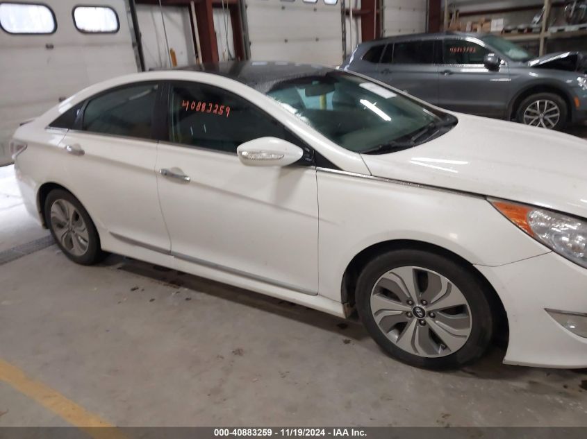 2015 Hyundai Sonata Hybrid Limited VIN: KMHEC4A40FA119364 Lot: 40883259