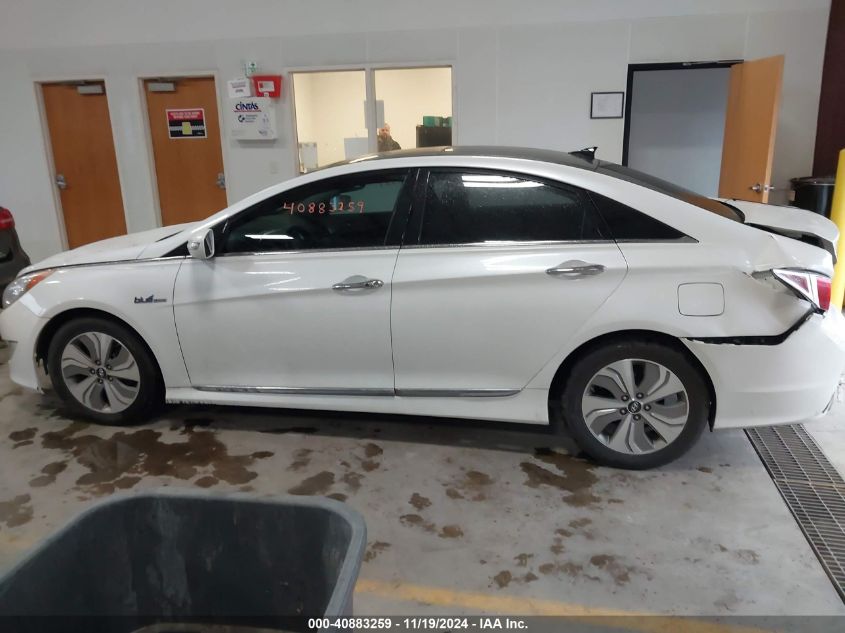 2015 Hyundai Sonata Hybrid Limited VIN: KMHEC4A40FA119364 Lot: 40883259