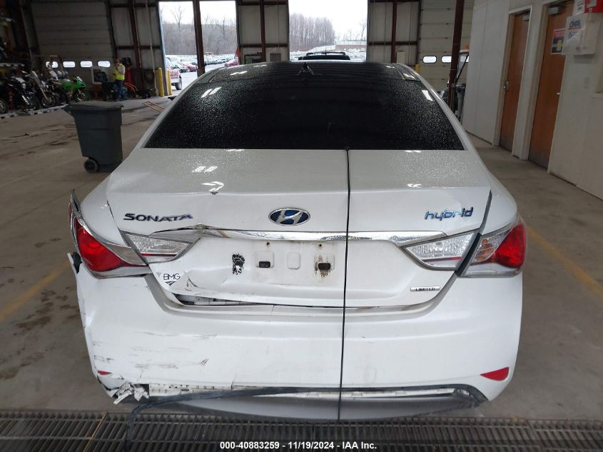 2015 Hyundai Sonata Hybrid Limited VIN: KMHEC4A40FA119364 Lot: 40883259