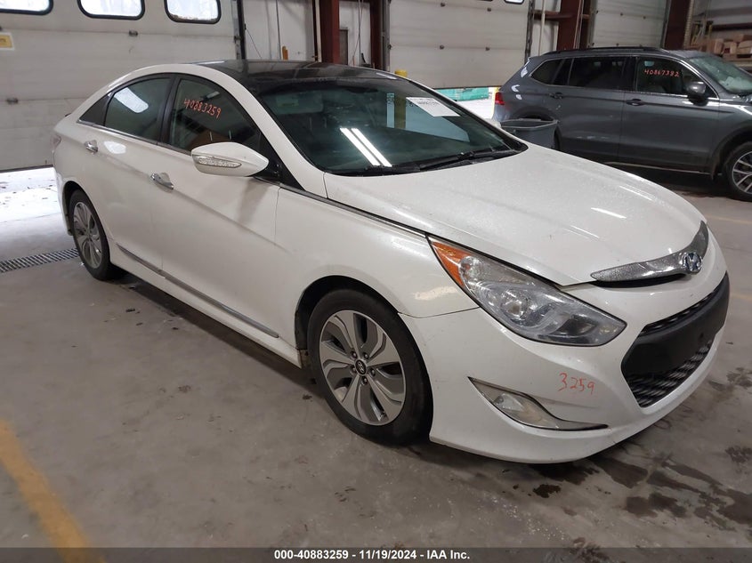 2015 HYUNDAI SONATA HYBRID LIMITED - KMHEC4A40FA119364
