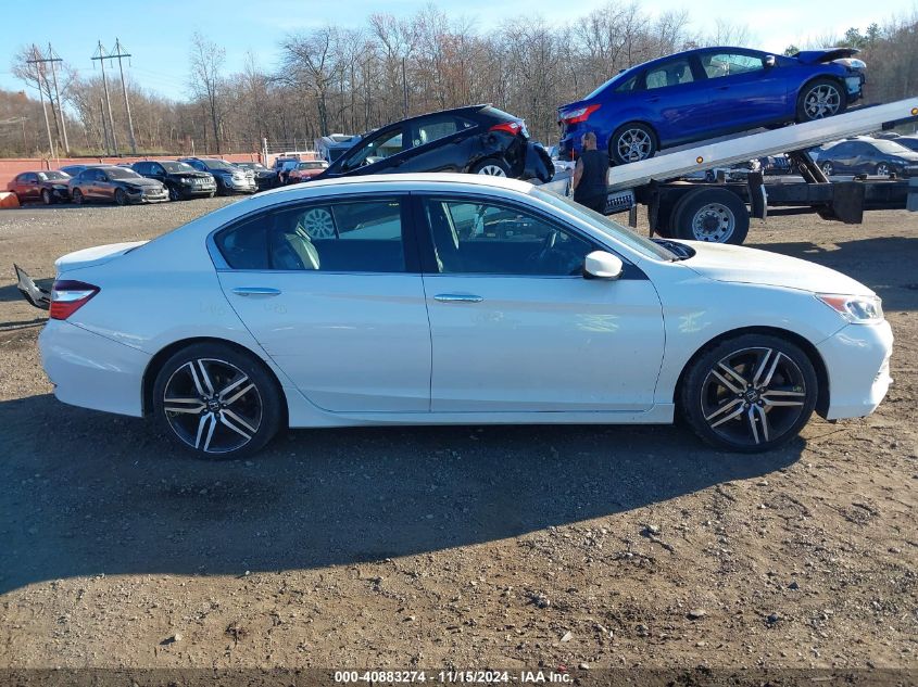 2016 Honda Accord Sport VIN: 1HGCR2F5XGA180210 Lot: 40883274