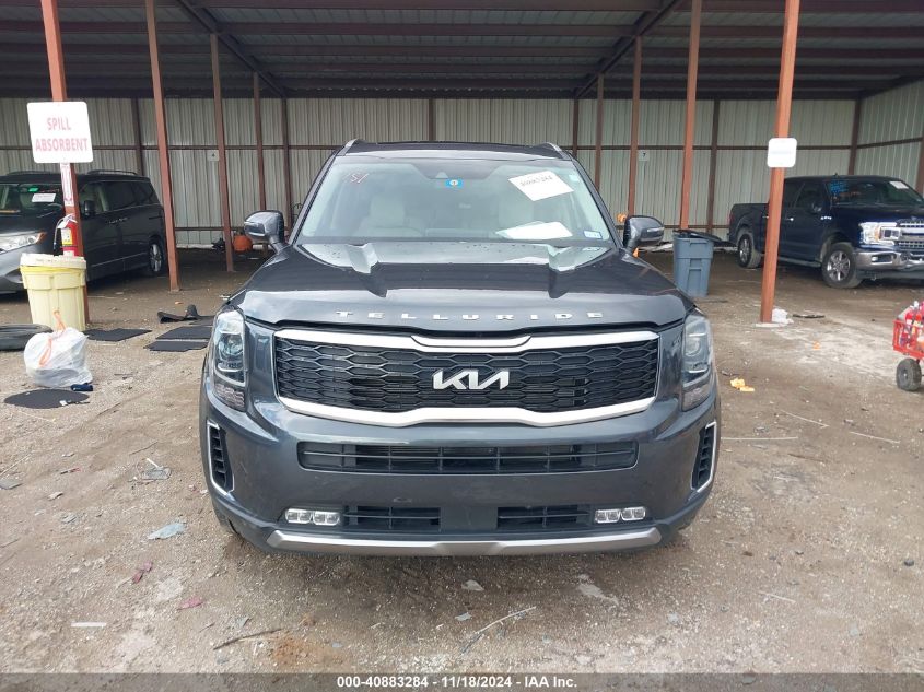 2022 Kia Telluride S VIN: 5XYP6DHC4NG237109 Lot: 40883284