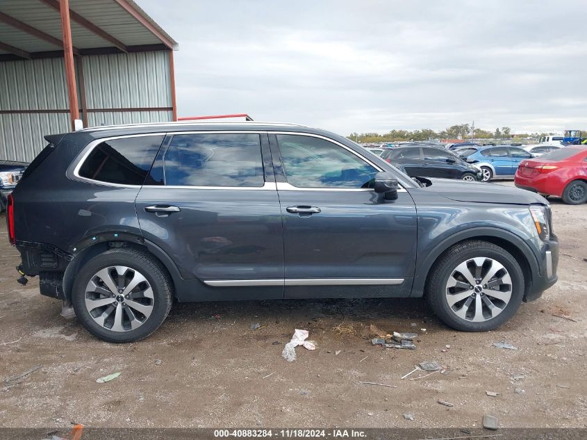 2022 Kia Telluride S VIN: 5XYP6DHC4NG237109 Lot: 40883284