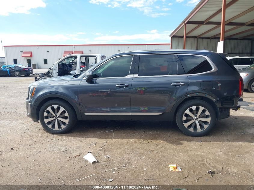 2022 Kia Telluride S VIN: 5XYP6DHC4NG237109 Lot: 40883284