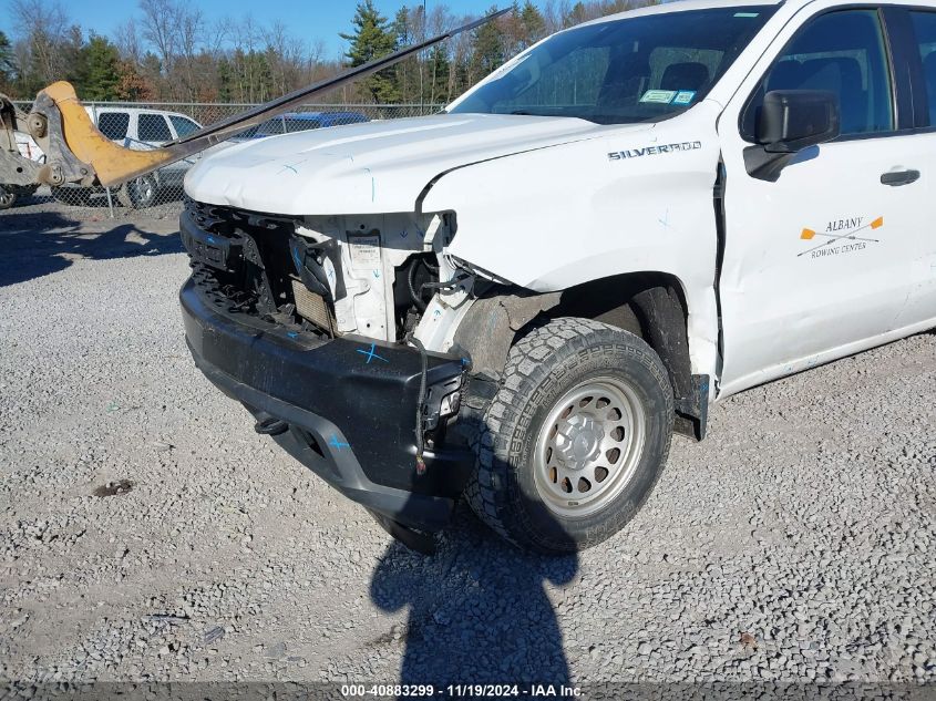 2019 Chevrolet Silverado 1500 Work Truck VIN: 1GCUYAEFXKZ369444 Lot: 40883299