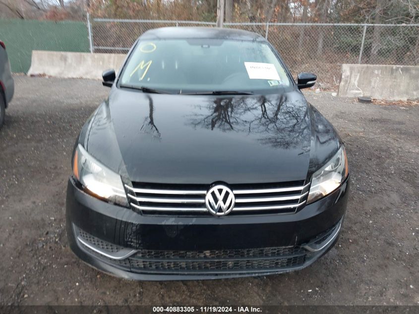 2013 Volkswagen Passat S W/Appearance VIN: 1VWAH7A36DC078864 Lot: 40883305