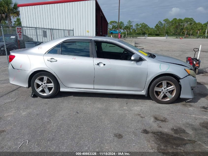 2012 Toyota Camry Se VIN: 4T1BF1FK4CU580481 Lot: 40883326