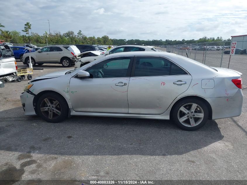 2012 Toyota Camry Se VIN: 4T1BF1FK4CU580481 Lot: 40883326