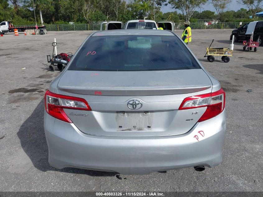 2012 Toyota Camry Se VIN: 4T1BF1FK4CU580481 Lot: 40883326