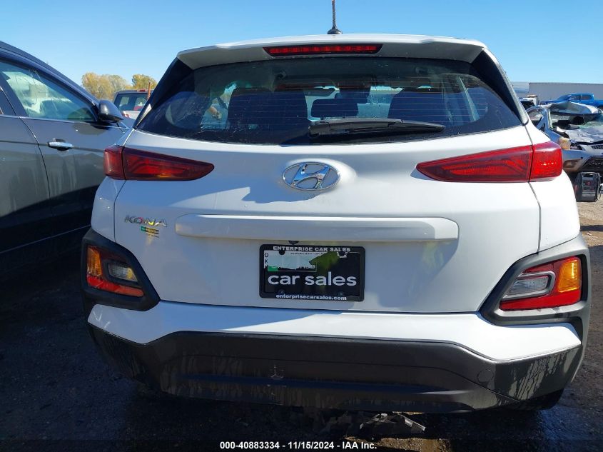 2021 Hyundai Kona Se VIN: KM8K12AA8MU647667 Lot: 40883334