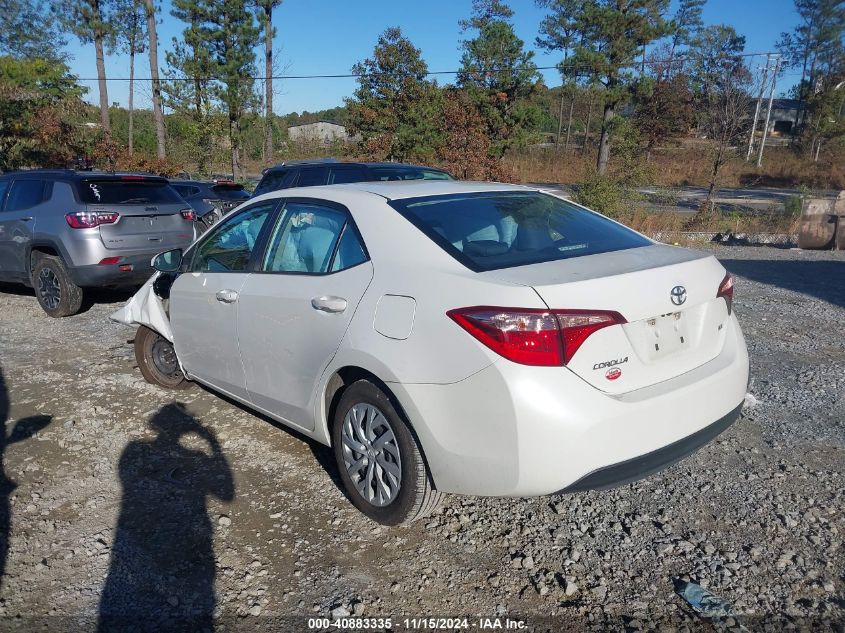 2018 Toyota Corolla Le VIN: 5YFBURHE0JP853426 Lot: 40883335