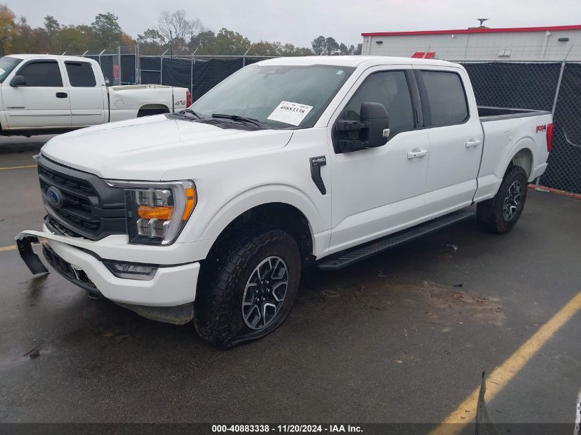 2023 Ford F-150 Xlt VIN: 1FTFW1E82PKF77575 Lot: 40883338