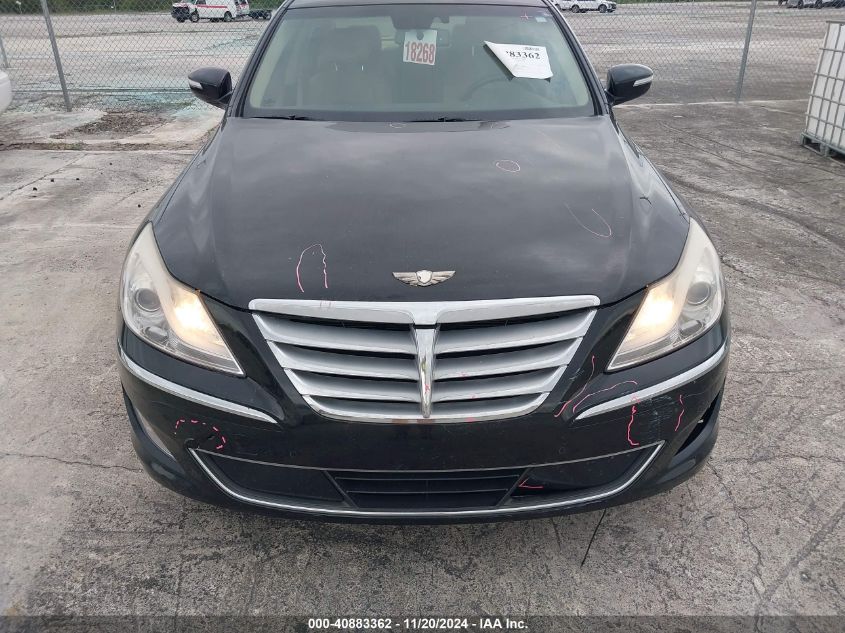 2013 Hyundai Genesis 3.8 VIN: KMHGC4DDXDU240306 Lot: 40883362