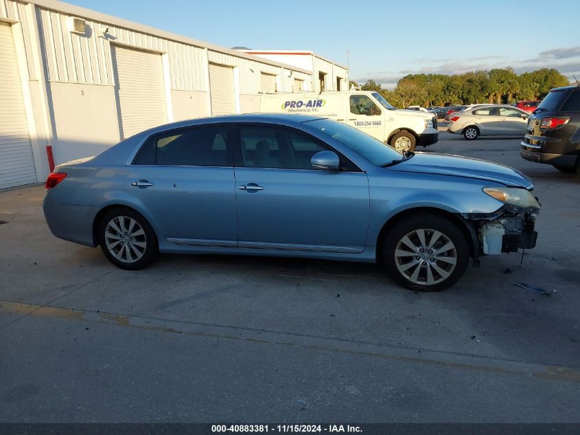 2012 Toyota Avalon Limited VIN: 4T1BK3DB4CU465390 Lot: 40883381