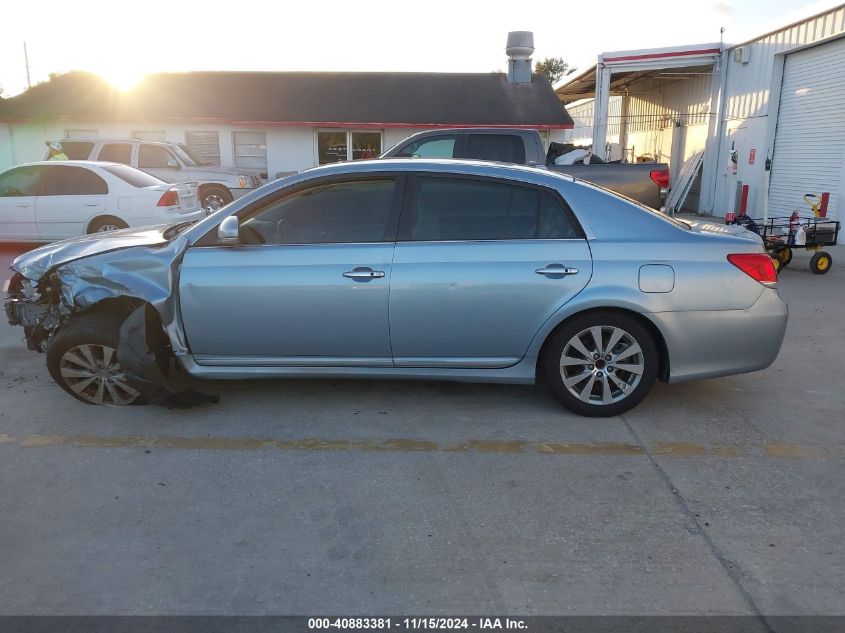 2012 Toyota Avalon Limited VIN: 4T1BK3DB4CU465390 Lot: 40883381