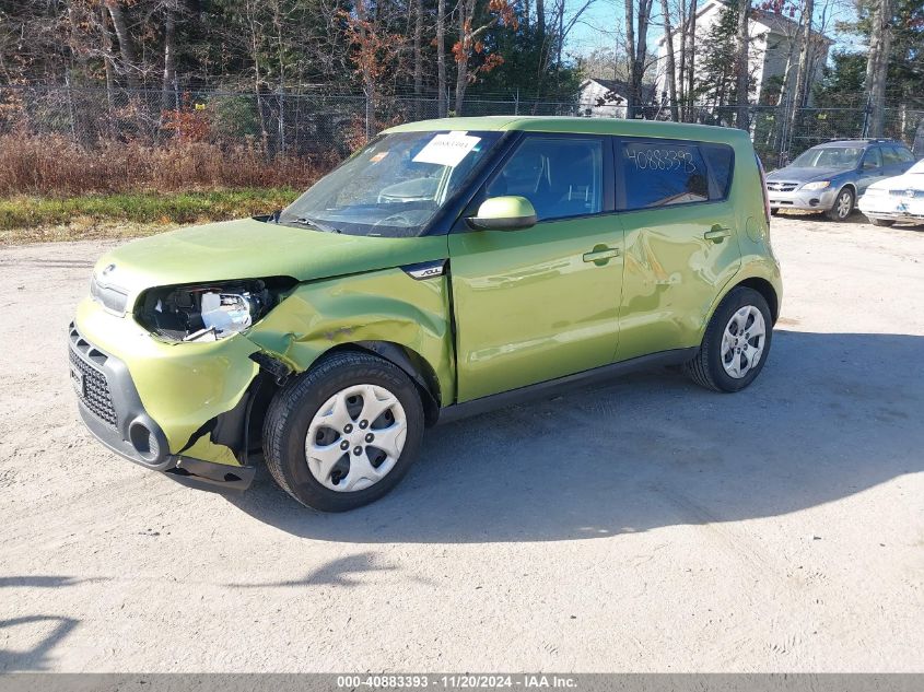 VIN KNDJN2A22F7817360 2015 KIA Soul no.2