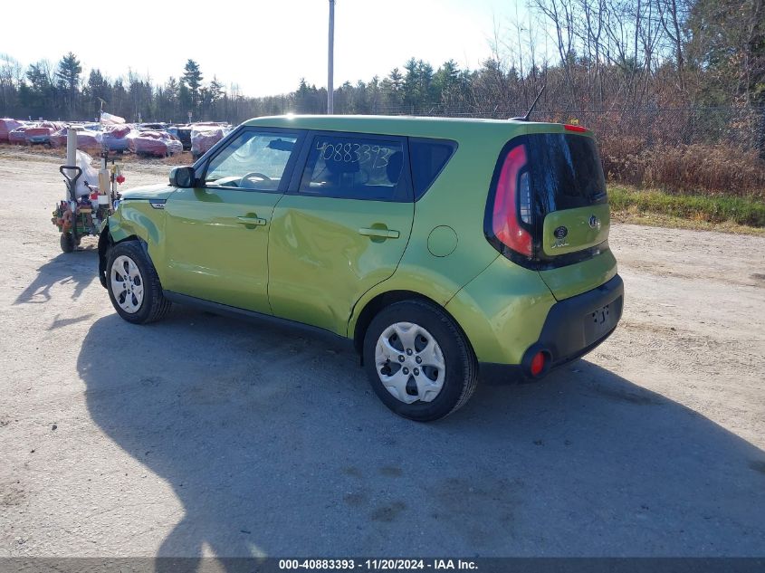 VIN KNDJN2A22F7817360 2015 KIA Soul no.3