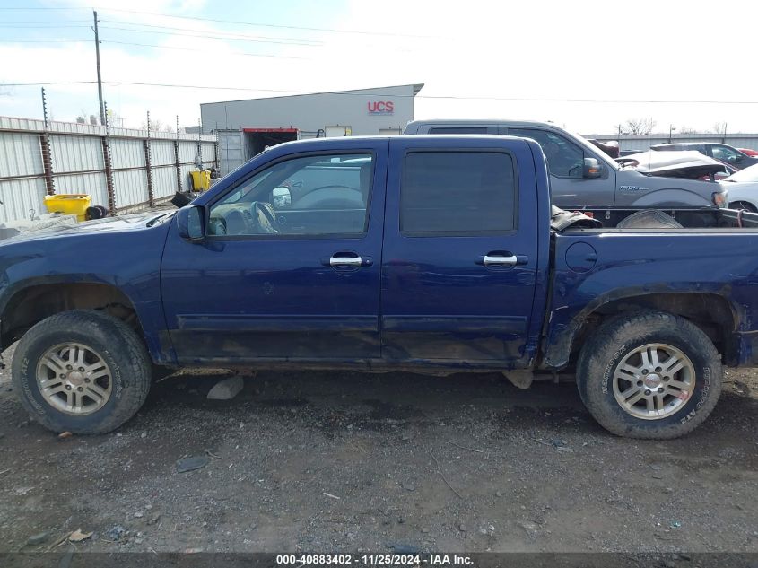 2012 GMC Canyon Slt VIN: 1GTH6NFE4C8110136 Lot: 40883402