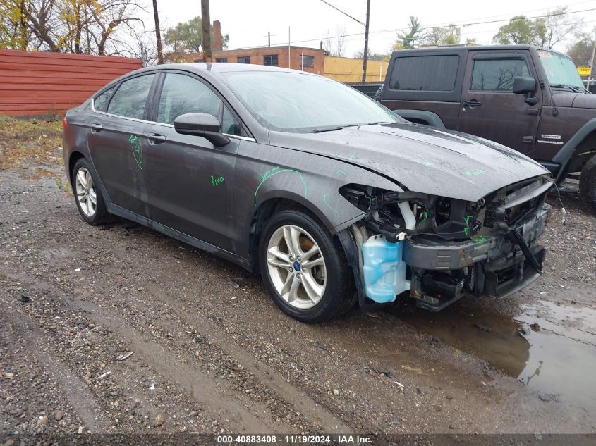 VIN 3FA6P0HD9JR266394 2018 FORD FUSION no.1